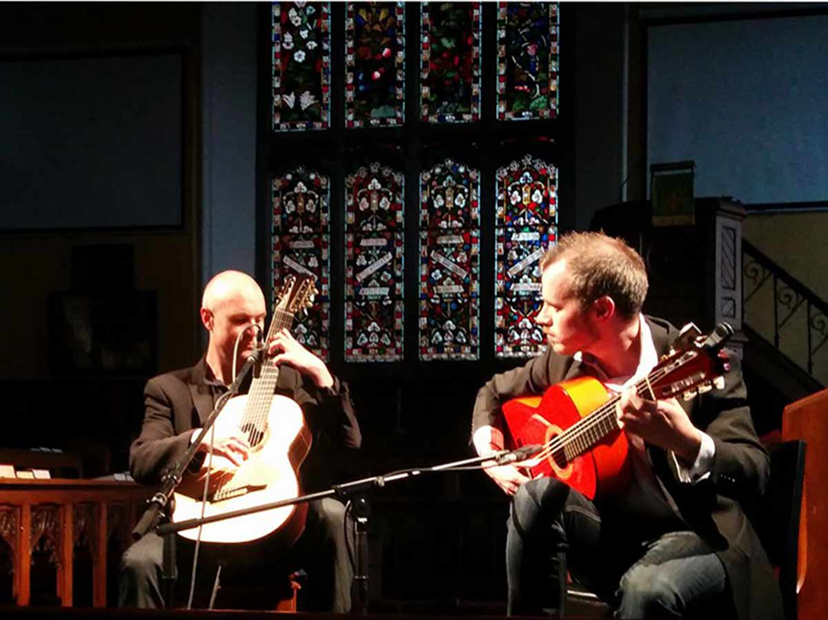 John Walsh Flamenco Guitarist with Redmond O'Toole
