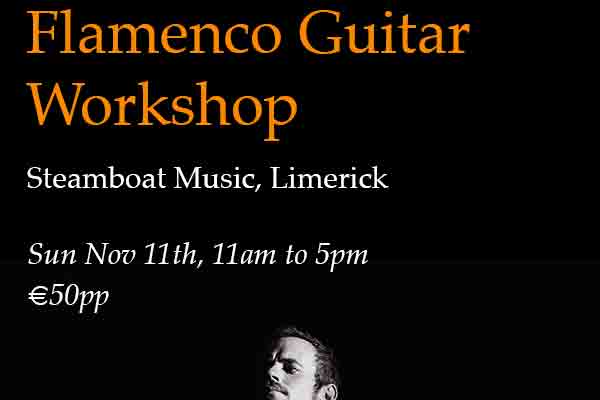 John Walsh Flamenco Guitar Workshop Limerick